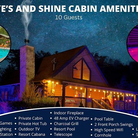 Ryes And Shine Bootlegger'S Cabin! Hot Tub* Pool* Arcade* Billiards *Ev * Pet Friendly Сивиървил Екстериор снимка