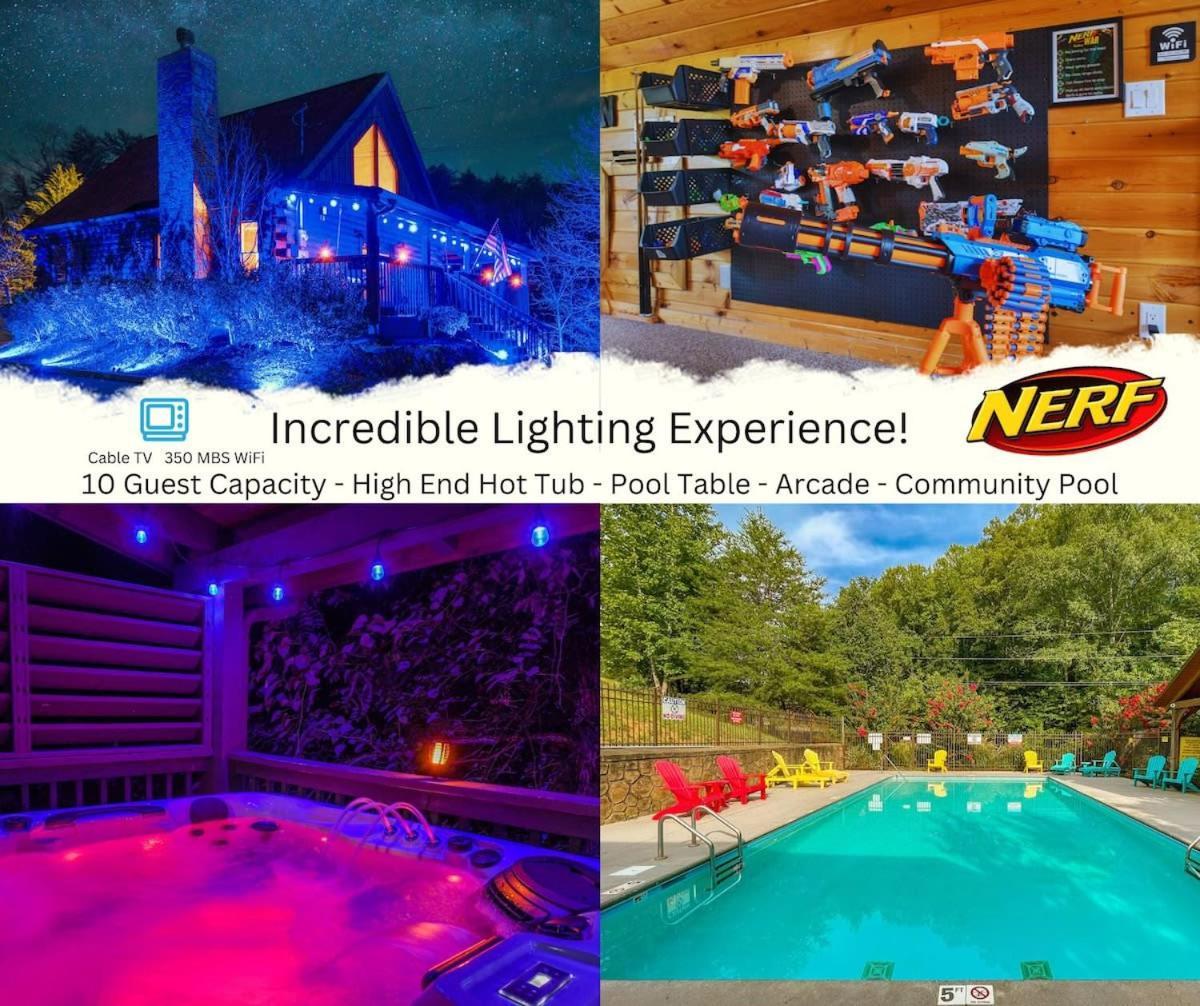 Ryes And Shine Bootlegger'S Cabin! Hot Tub* Pool* Arcade* Billiards *Ev * Pet Friendly Сивиървил Екстериор снимка